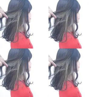 ロング カラー なんば髪質改善カラー Ardoreのヘアスタイル