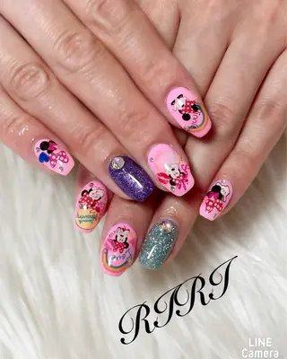 ネイル riri オーナーのネイルデザイン