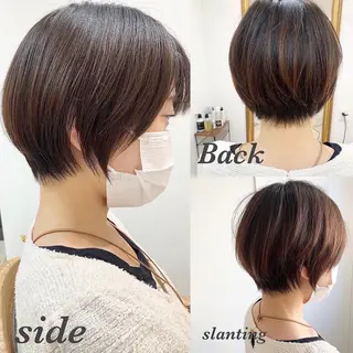 ショート ショート&ボブ井上 菜樹のヘアスタイル