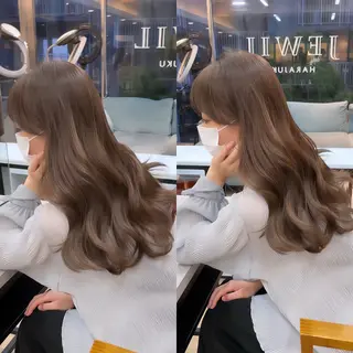 ロング 韓国ヘア🤍🇰🇷 ‪🫶🏻吉満のヘアスタイル