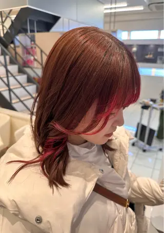 セミロング レイヤーカット/韓国 🇰🇷mai💕のヘアスタイル