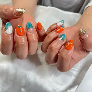 ネイル うにゃねいる🌷 Mayaのネイルデザイン