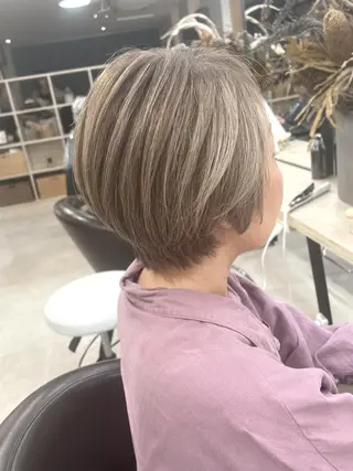 ショート 髪質改善/艶カラー 縮毛矯正/山本由梨のヘアスタイル