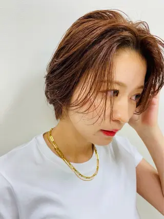 ショート CLAPS 富岡店所属・カラーモデル募集中 /KOTONEのヘアスタイル