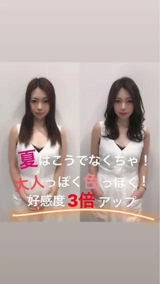 ミディアム 【愛され小顔カット】 YOSHIKIのヘアスタイル