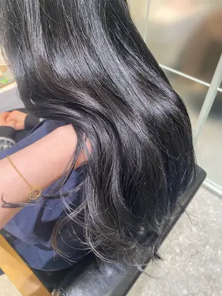 ロング カラー 髪質改善 🎖さえきはるかのヘアスタイル