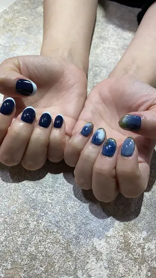 ネイル Amber21.所属・Nagahama Akariのネイルデザイン