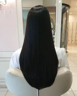 ロング パーマ 💎ハイトーン/ 髪質改善💎千田りえのヘアスタイル