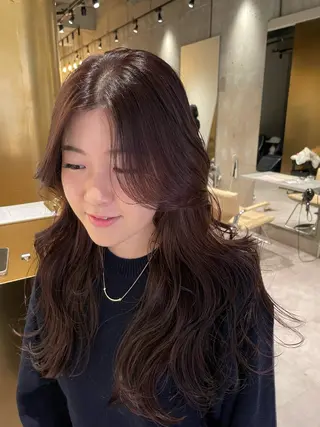 ロング カラー 海外レイヤー 🇺🇸/ヒナコのヘアスタイル