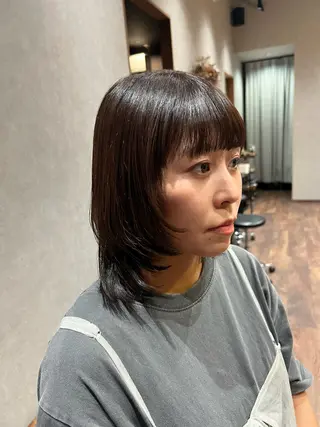 ミディアム reiju （ranka）のヘアスタイル