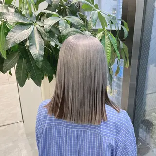 カラー ベージュ・グレー ジュ達人KOJIROのヘアスタイル