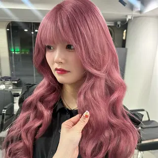 ロング 【色落ちまで可愛い】 mao🐩💜のヘアスタイル