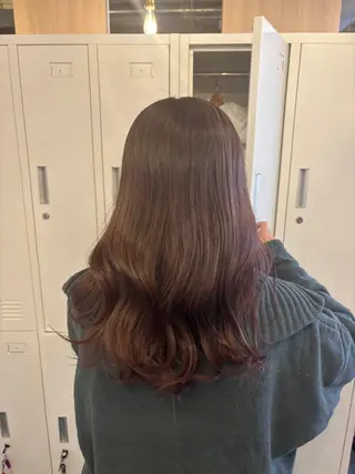 ロング ゆみこ カラーモデル募集中のヘアスタイル