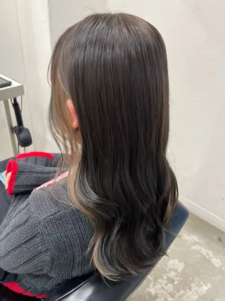 ロング カラー 韓国ヘア🇰🇷 HINAのヘアスタイル