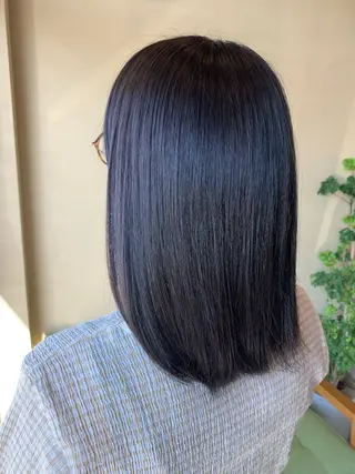 ミディアム カラー THREE by the salon fujisawa所属・kajiura /THREE藤沢店のヘアスタイル