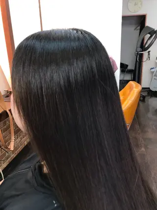 セミロング パーマ 桧山 真のヘアスタイル