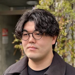 ミディアム パーマ メンズ homme, famille raugh【オム・ファミーユ・ラグ】所属・【メンズ特化】パーマ /マッシュ/ヨシダのヘアスタイル