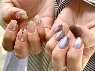 ネイル 渋谷 怜奈のネイルデザイン