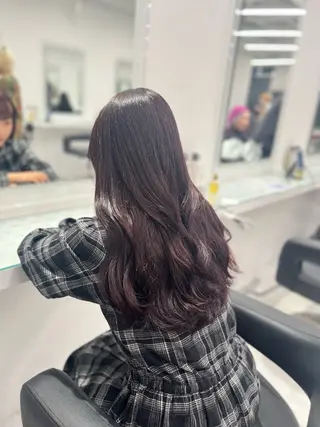カラー ブリーチなし透明感 💗RYOTAのヘアスタイル