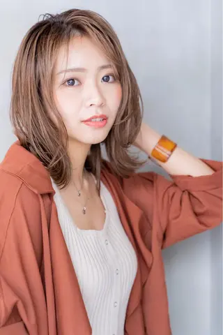 ミディアム カラー パーマ ヘアアレンジ メンズ キッズ ネイル マツエク・マツパ 韓国ヘア🫧 KAZUTOのヘアスタイル