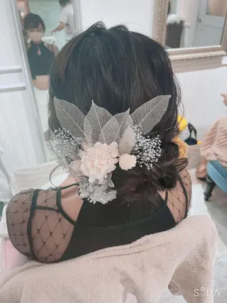 セミロング 六本木/ヘアセット /hairmakeのヘアスタイル