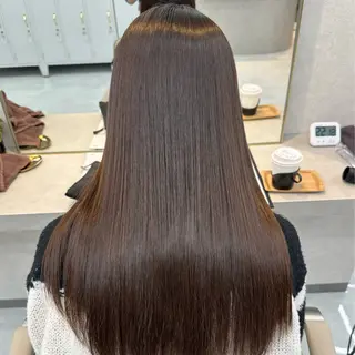 ロング 佐々木 玲のヘアスタイル
