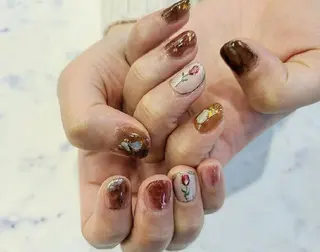 ネイル 関口 友菜のヘアスタイル