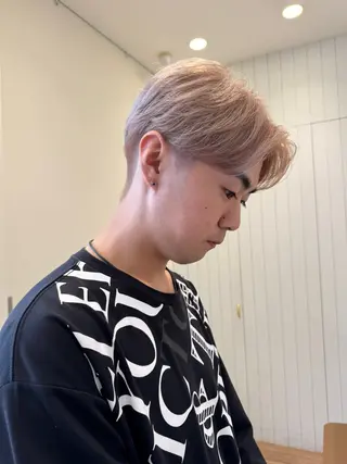 カラー メンズ メンズカット/ ブリーチ/かほのヘアスタイル