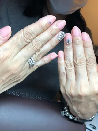 ショート ma cherieのネイルデザイン