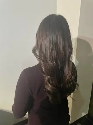 セミロング La fith hair ray 札幌店所属・顔まわり/W カラー/リョウのヘアスタイル