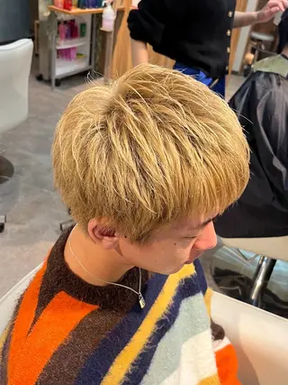 メンズ 新宿/髪質改善カラー 美髪/艶髪/岩重知弥のヘアスタイル