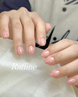 ネイル RAFFINE 月🦋🩵のネイルデザイン