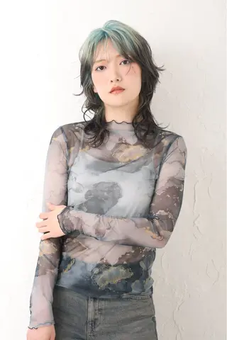 セミロング カラー 🌿nudeカラー/ レイヤー/藤原🌿のヘアスタイル