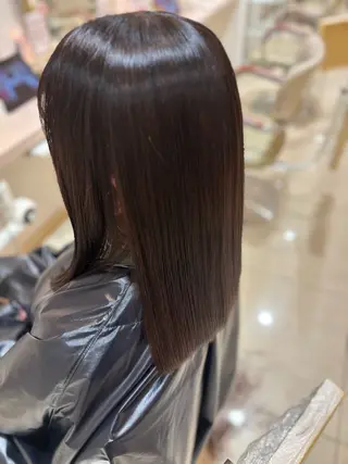 セミロング 川島 梨菜🌹のヘアスタイル