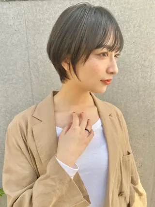 ショート urara/ショート /透明感カラーのヘアスタイル