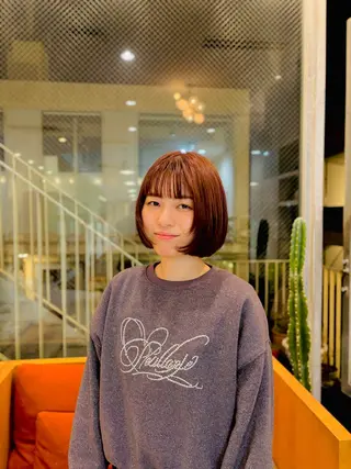 カラー BEAUTRIUM七里ヶ浜所属・舩橋 壱誠のヘアスタイル