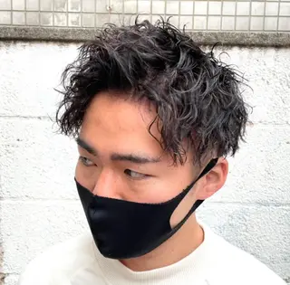 ショート 渋谷 メンズヘア⭐️ タニグチヨシユキのヘアスタイル