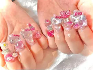 ロング GG houseのネイルデザイン