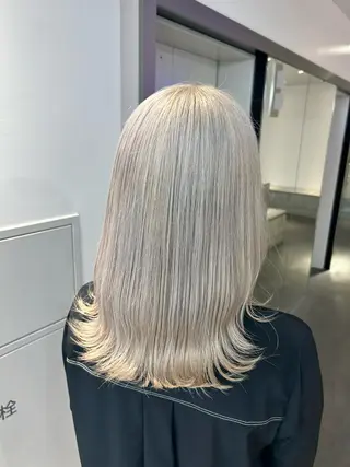 ロング MiRI💜地毛級 エクステ✖似合わせ技のヘアスタイル