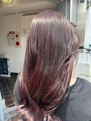 ロング カラー 天王寺美容室/カット モデル募集/miiaのヘアスタイル