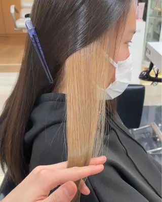 ロング 【髪風船】上大岡店所属・齋藤 尋真のヘアスタイル