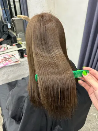 セミロング カラー LANDS所属・🪐LANDS🪐 福垣 海也のヘアスタイル