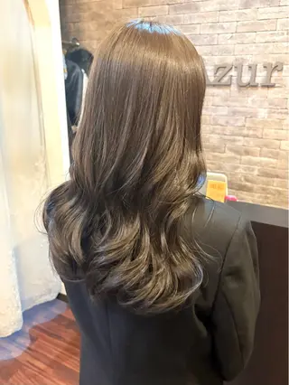 ロング カラー 𝘒𝘺𝘰𝘬𝘢 🌿のヘアスタイル