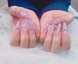 ロング 💜MIYA nail川崎店のネイルデザイン