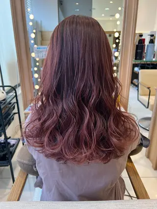 ロング カラー ヘアアレンジ サナ🌱 切りっぱなしボブのヘアスタイル