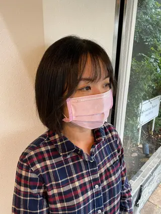 ショート 大島 瑞穂　ビズヘアーのマツエク・マツパデザイン