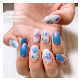 ミディアム ネイル 👑enen style👑のネイルデザイン