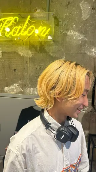 メンズ 個性派ネイル シノのネイルデザイン