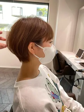 ショート カラー nex the salon coall所属・🫧似合わせショート イシダ🫧のヘアスタイル