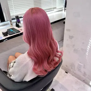 ミディアム カラー ヘアアレンジ 💕上野美容師☁ ブリーチ💖サワのヘアスタイル